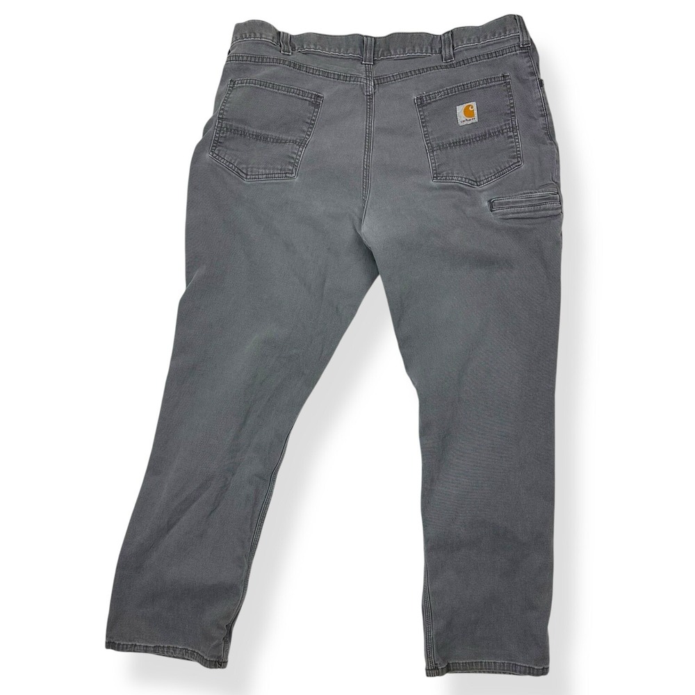 Carhartt Men's Rugged Relaxed Fit Canvas Work Pants 40x32 Gray Outdoors‎ - Picture 10 of 15